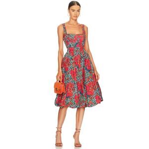$590 Ulla Johnson REVOLVE Olympia Dress Women's 12 Flamingo